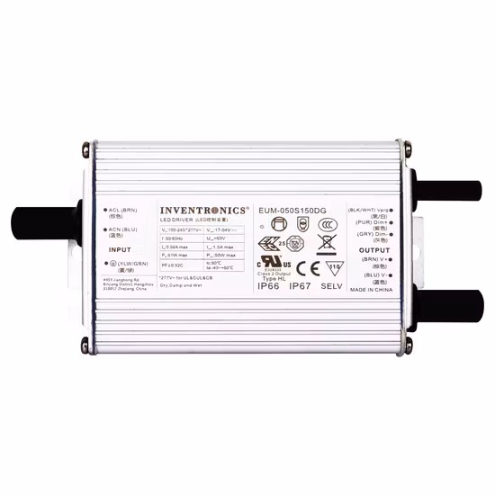 Driver LED dimmerabile Inventronics a potenza costante da 50 W